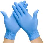 Examination Disposable Medical Gloves , Nitrile Disposable Gloves For Hospital