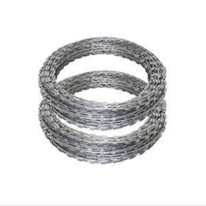 Wholesale Anti Intrusion Concertina Razor Barbed Wire For Fence Waterproof from china suppliers