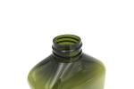 500ml Clear Green Plastic Shampoo Bottle For Hair Essential Oil