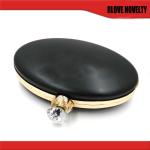 Factory made 137*202 mm gold evening clutch bag iron frame metal purse frame
