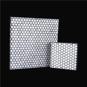 Wholesale Al2O3 Alumina Ceramic Tile In Rubber Wear Liner Plate 425×425mm from china suppliers