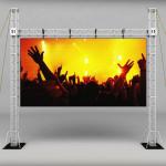 P3.91 AC110V Indoor Full Color LED Display SMD2020 2880HZ