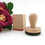 Natural Wood Stamp Handle, Children's Montessori Stamp Toys