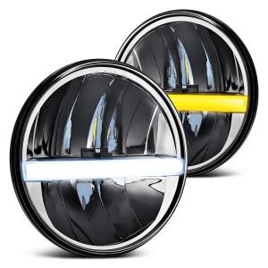 Wholesale 30W 2100Lm IP67 LED Round Driving Light , 7000K Sealed Beam LED Headlight from china suppliers