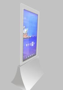 Wholesale Subway Double Sides Advertising Kiosks Displays 500 Nits All Steel Structure from china suppliers