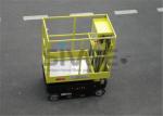Self Driven Hydraulic Lift Ladder 5m Working Height Dual Mast For Auto Stations