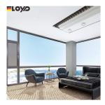 Toughened glass aluminium alloy casement window Aluminium alloy window frame