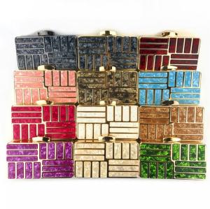Wholesale 18.5cm Colorful Rectangle Purse Frame DIY Anniversary Gift from china suppliers