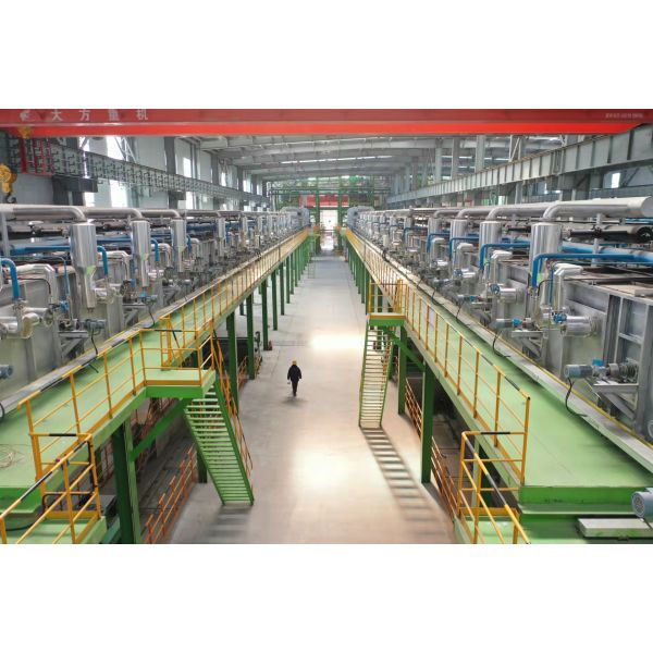 Automatic Hot Dip Galvanizing Plant Equipment For Steel Strip Coil Post Metal 1500mm