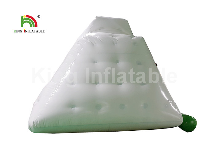 Commercial Heat Seal PVC Inflatable Water Toy / Floating Iceberg For Entertainment