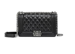 Wholesale Quilted Chain Crossbody Shoulder Bag / Genuine Leather Sheepskin Bag For Women from china suppliers