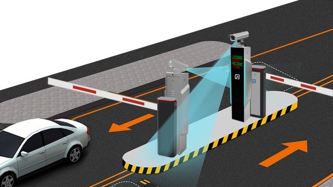 1080P LPR Parking Management System 5mp Camera LPR Parking System