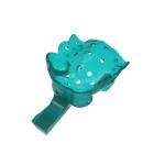 Personalized Blue Green Tray Resin Tailored Impressions For Superior Dental Care