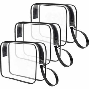 Wholesale Zipper PVC Toiletry Cosmetic Bag Organizer Clear Waterproof For Men And Women from china suppliers