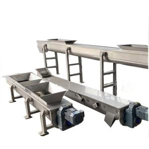 Wholesale Stainless Steel Shaftless Screw Conveyor Efficient Sludge Solids Conveying Corrosion-resistant Design from china suppliers
