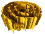 35MnB/40Mn2 Excavator Parts D50 Track Chain Assembly PC150 Track Shoe Group with