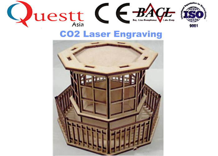 CNC CO2 Laser Cutting And Engraving Machine For Acrylic / Stone / MDF / Steel