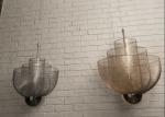 Creative modern gold metal ceiling chandelier art decor hanging lamps led