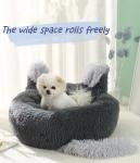 Manufacture High Quality Rabbit Ears Heating Winter Pet Dog Cat Bed Sofa For Pet