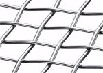 Galvanized Square Woven Wire Mesh / Stainless Steel Crimped Wire Mesh