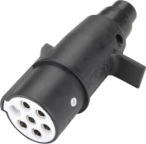 Wholesale 24v S Type 7 Pole European Trailer Plug Plastic Truck Trailer Connector from china suppliers