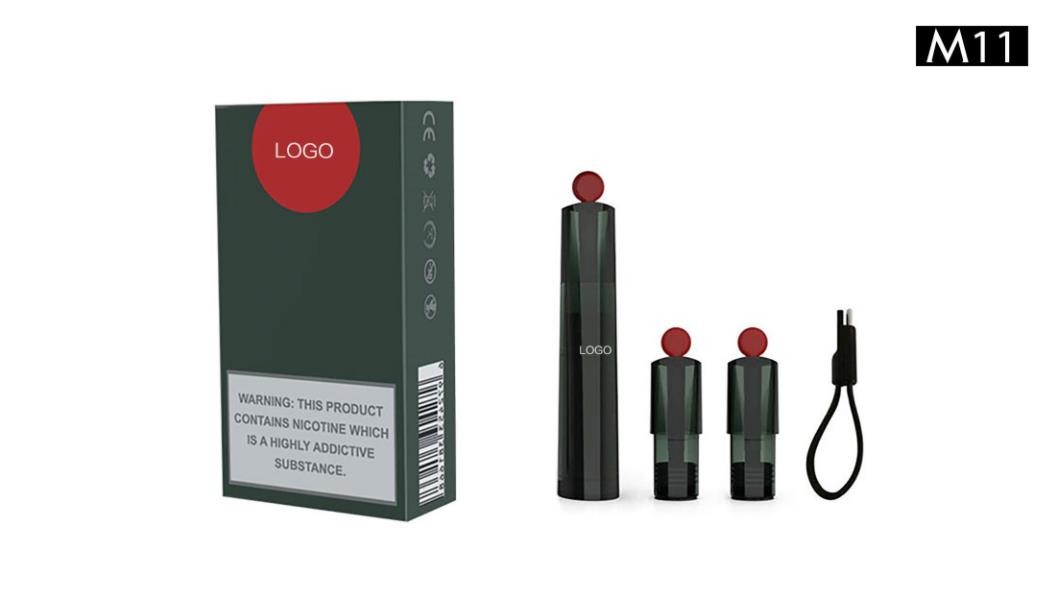 Wholesale M11 hot sell lady vape e-cigarette for girls OEM color flavors