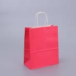 Take Away Food Packaging Kraft Paper Bag with Your Own Logo Custom Recyclable