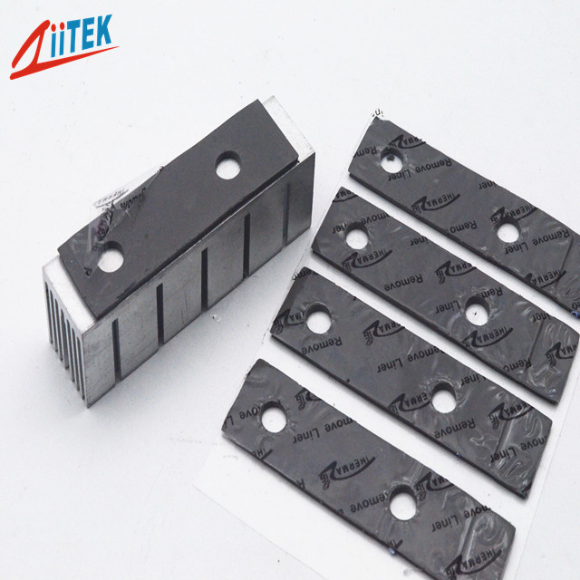 Soft Dark Gray 1.5W/MK Heat Conducting Absorption Materials For Industrial Electronics