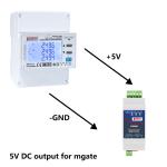 MID approved EM4373 3*230/400V 0.05-5 6 A Three Phase Power Analyzer Digital