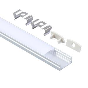 Wholesale Indoor Lighting Surface Aluminum Led Profile Milky White Diffuser from china suppliers