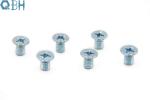 DIN 965 Cross Recessed Countersunk Flat Head Screws Zinc Plating