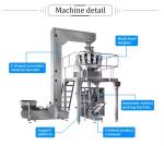 Automatic Vertical Rice Sugar Salt Bagging Machine Rice Grain Bean Cereal Bag