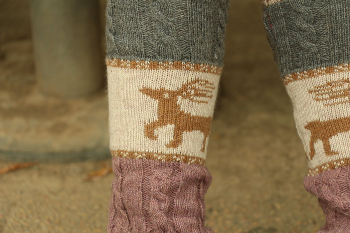 socks,leg warmers loose socks wool blend button down pierced decoration boot socks fashion