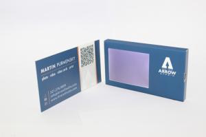 Wholesale Magnetic Swith 5&quot; Video Production Business Cards 128MB To 4GB Memory from china suppliers