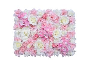 Wholesale OEM ODM Silk Rose Artificial Flower Wall Panels 50*50cm 40*60cm from china suppliers