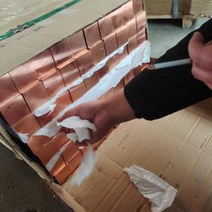 Wholesale Copper Plate Sheet CU-ETP C11000 Flat Plate Thickness3.0 - 40.0mm from china suppliers