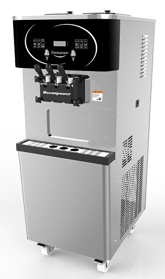18mins continuous dispensing 50L/ H Oceanpower Dragon Winner Ice Cream Machine