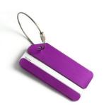 Aluminium alloy luggage tag, metal baggage tag, boarding pass, identity card,