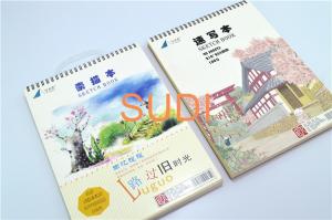 Wholesale Diary Printing Cardboard Cover 140gsm Loose Leaf Spiral Notebook from china suppliers