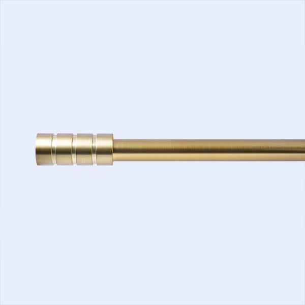 Rose Gold Coloured 25/28 mm Curtain Rod Set Pole Iron Curtain Tube Wholesale