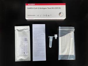 Wholesale Rapid Covid 19 Home Use Saliva Sample Kit For Main Variants Delta Omicron from china suppliers