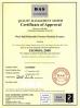 Wuxi Maixing International Trade Co., Ltd. Certifications