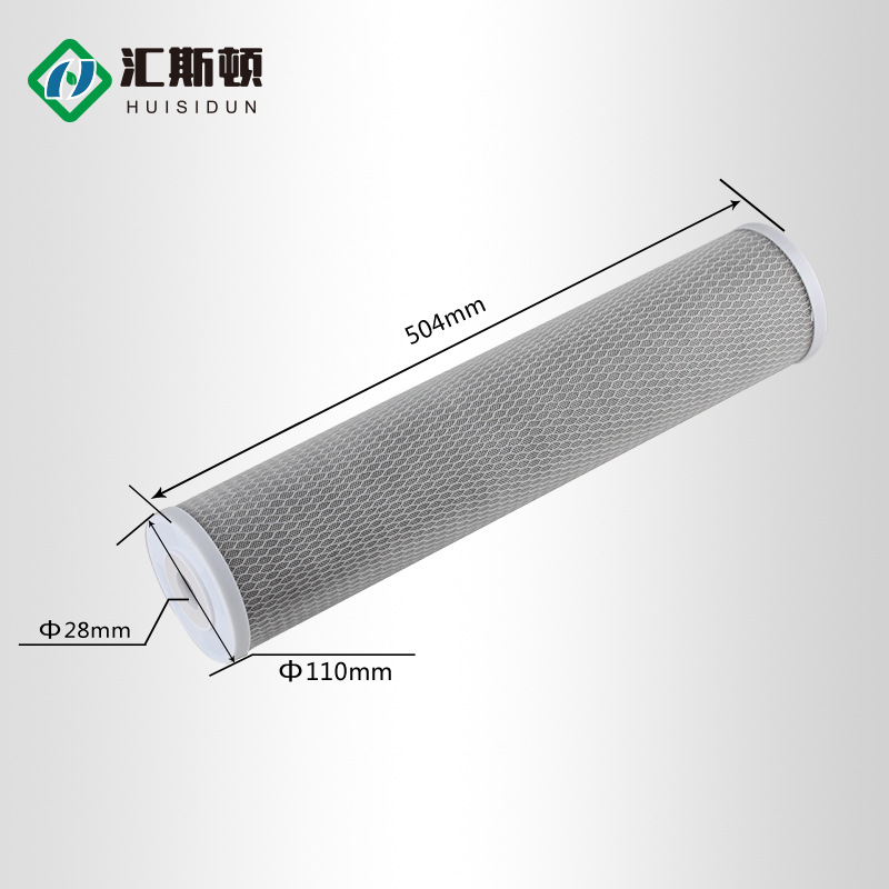 CTO Compressed Sintering Activated Carbon Water Filter Cartridge 10 20 40 50 Inch