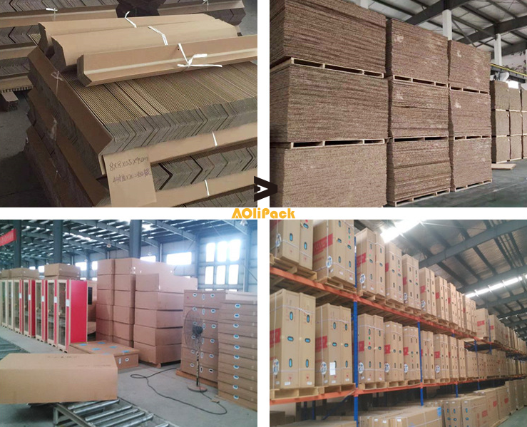 Corrugated Frame 2.0m Length Pallet Corner Protectors