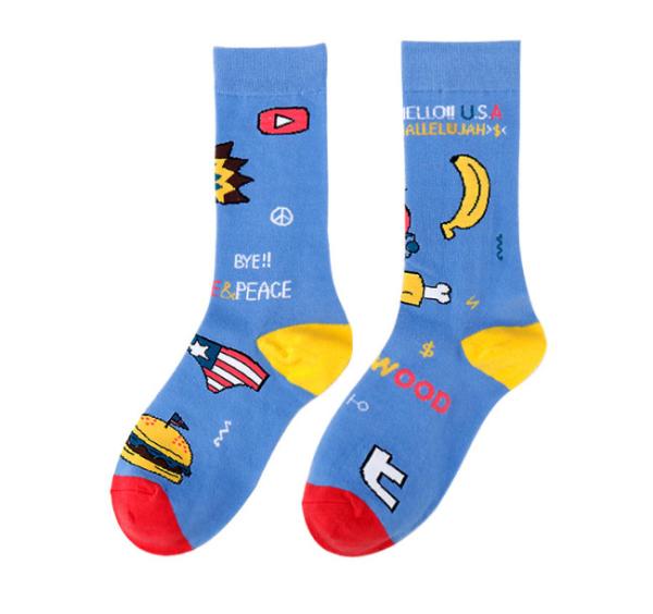 Unisex Unique Dress Women'S Quarter Socks Cotton / Awesome Cotton Girls Socks