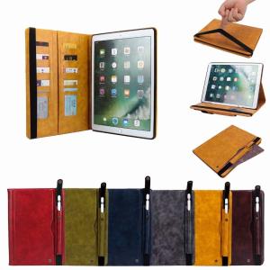 Wholesale Samsung &amp; Ipad super good quality card holder wallet leather case with pen holder, Ipad leather case, Samsung leather from china suppliers
