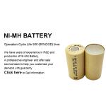 Power Tool Nickel Rechargeable Battery High Discharge 1.2V 3000mah Nimh Battery