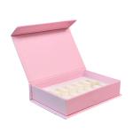 Elegant Magnetic Book Shape Paper Gift Box for Custom Logo Print Cosmetic