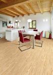 Matt Ceramic Wooden Tiles , Bedroom Dinner Room Restaurant Floor Wooden Tiles