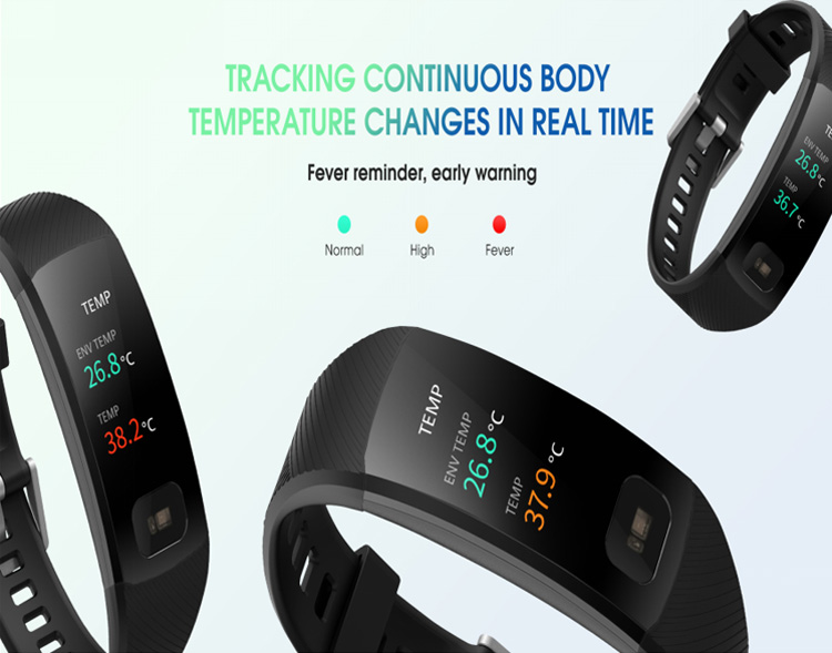 Color Display Blood Pressure Sleep Tracker Bracelet